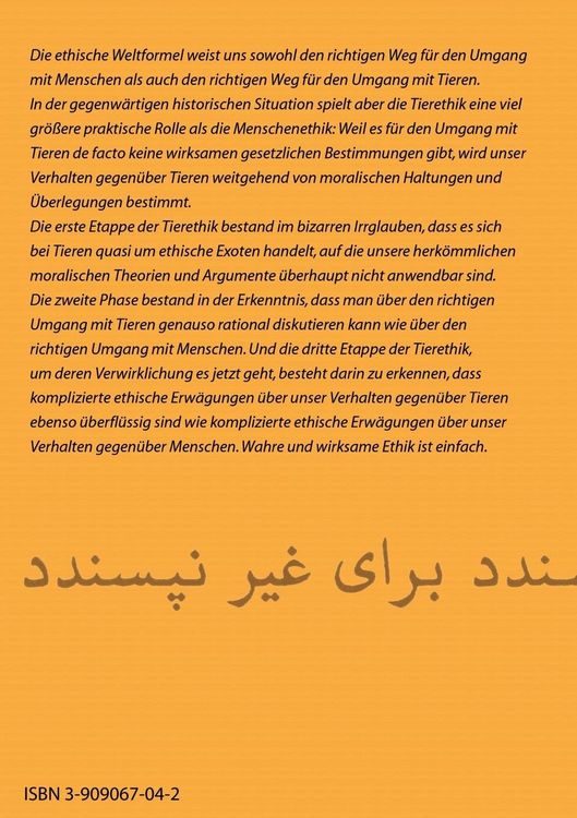 Produktbild: Die Ethische Weltformel