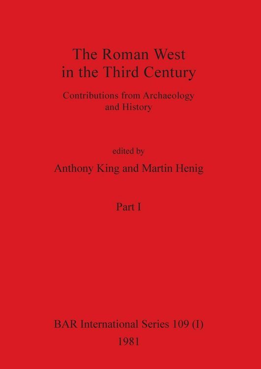Produktbild: The Roman West in the Third Century, Part i