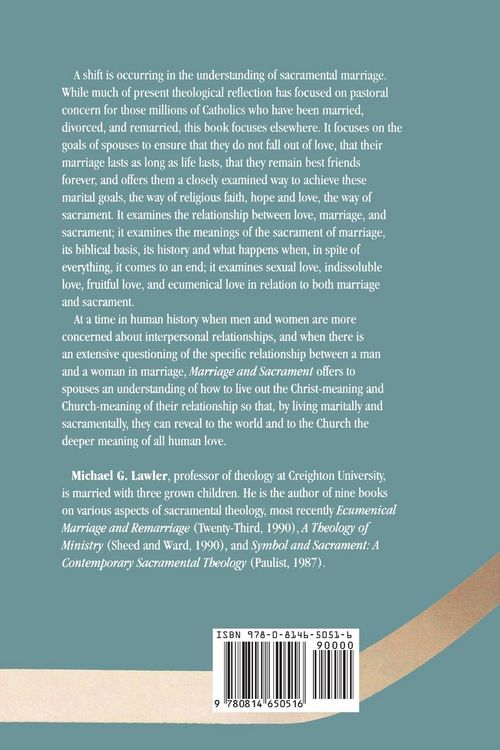 Produktbild: Marriage and Sacrament