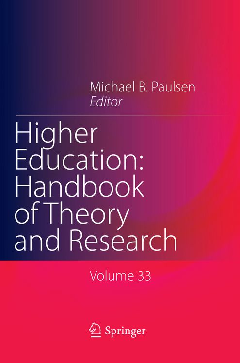 Produktbild: Higher Education: Handbook of Theory and Research