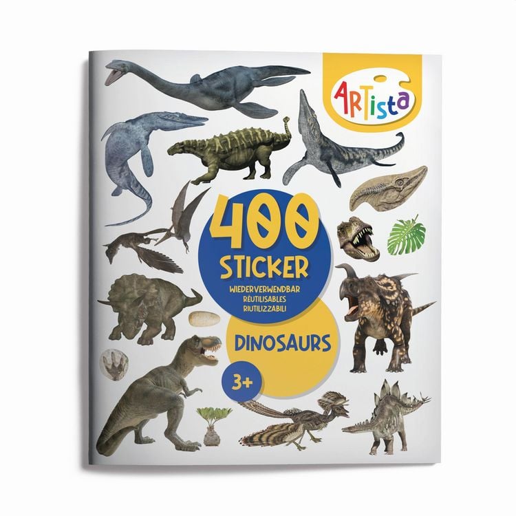 Produktbild: Artista - Stickerbuch Dinosaurier