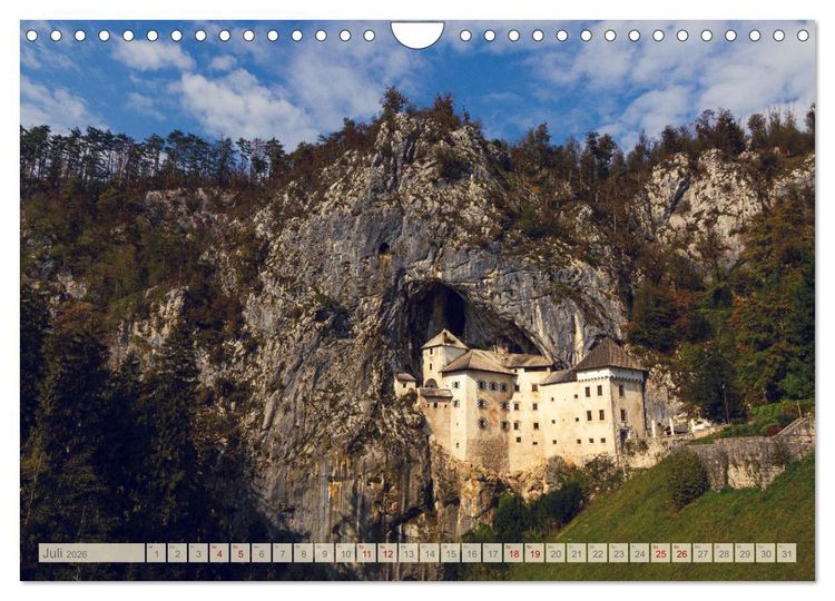 Produktbild: Slowenische Landschaften (Wandkalender 2026 DIN A4 quer), CALVENDO Monatskalender