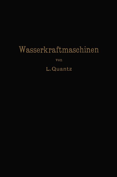 Produktbild: Wasserkraftmaschinen