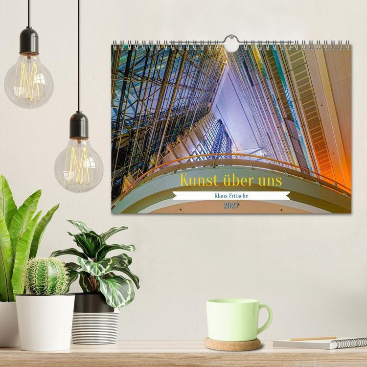 Produktbild: Kunst &uuml;ber uns (Wandkalender 2027 DIN A4 quer), CALVENDO Monatskalender