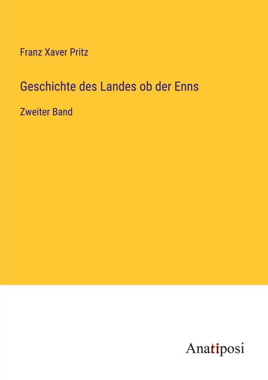 Produktbild: Geschichte des Landes ob der Enns