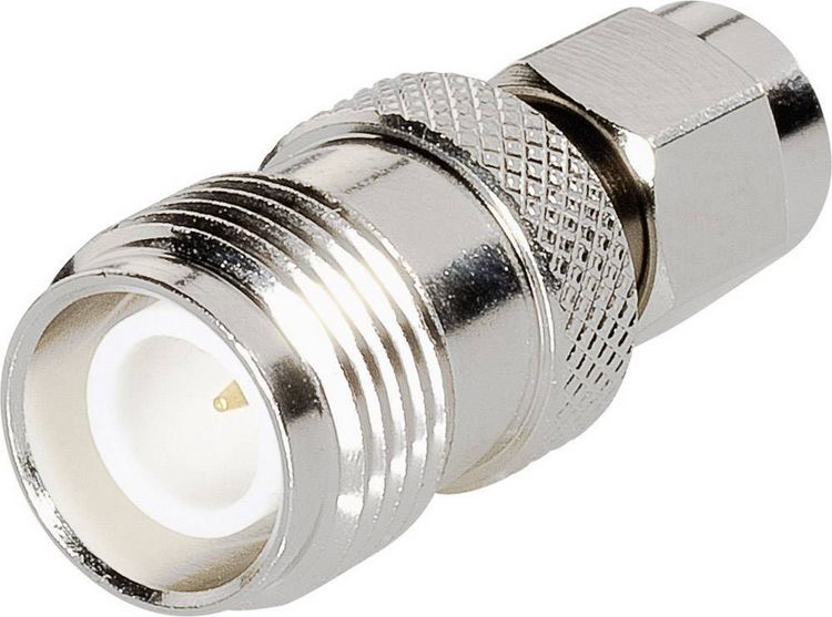 Produktbild: BKL Electronic 0419424 0419424 TNC-Reverse-Adapter TNC-Reverse-Buchse - SMA-Stecker 1St.