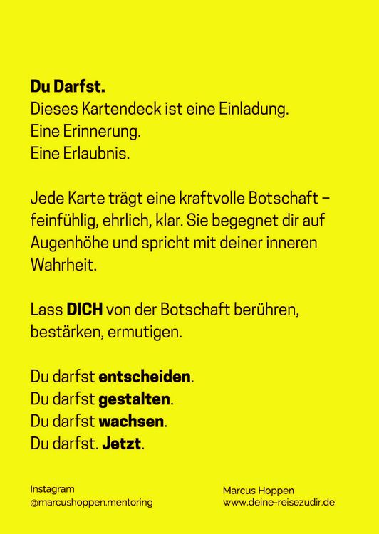 Produktbild: Du darfst