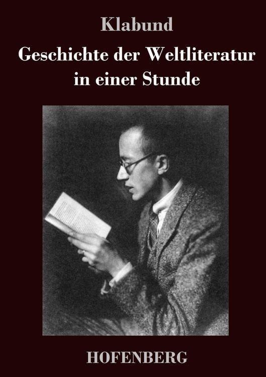 Produktbild: Geschichte der Weltliteratur in einer Stunde