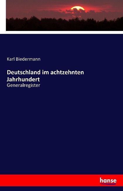 Produktbild: Deutschland im achtzehnten Jahrhundert
