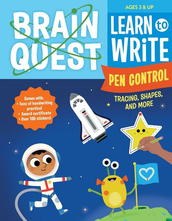 Produktbild: Brain Quest Learn to Write: Pen Control, Tracing, Shapes, and More