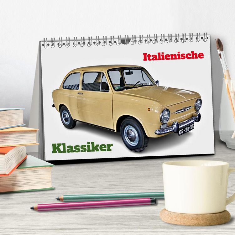 Produktbild: Italienische Klassiker (Tischkalender 2026 DIN A5 quer), CALVENDO Monatskalender