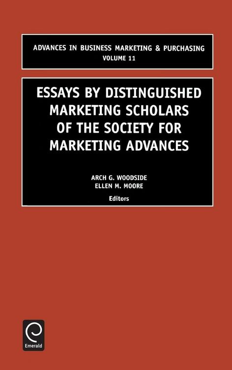 Produktbild: Essays by Distinguished Marketing Scholars of the Society for Marketing Advances
