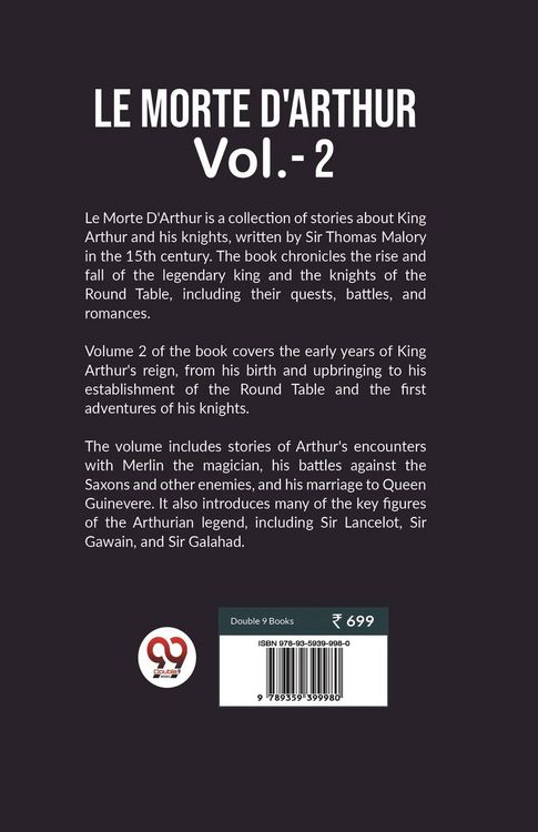 Produktbild: Le Morte d'Arthur Vol.- 2