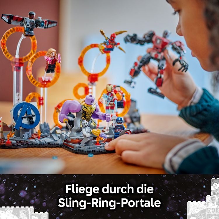 Produktbild: LEGO ǀ Marvel Avengers: Endgame Letzter Showdown mit Minifiguren 76323