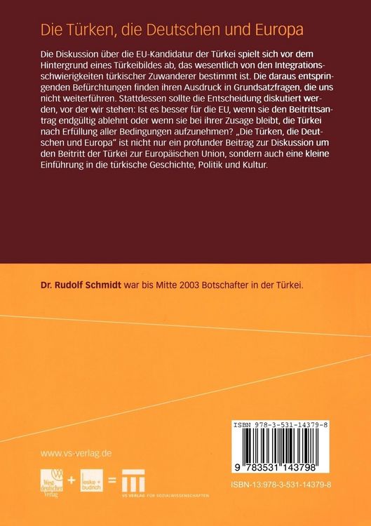 Produktbild: Die T&uuml;rken, die Deutschen und Europa