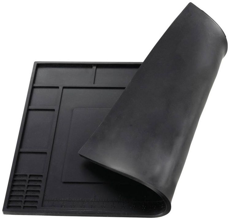 Produktbild: TOOLCRAFT AM-210 L&ouml;tmatte (L x B x H) 297 x 210 x 5mm