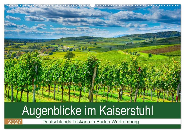 Produktbild: Augenblicke im Kaiserstuhl (Wandkalender 2027 DIN A2 quer), CALVENDO Monatskalender
