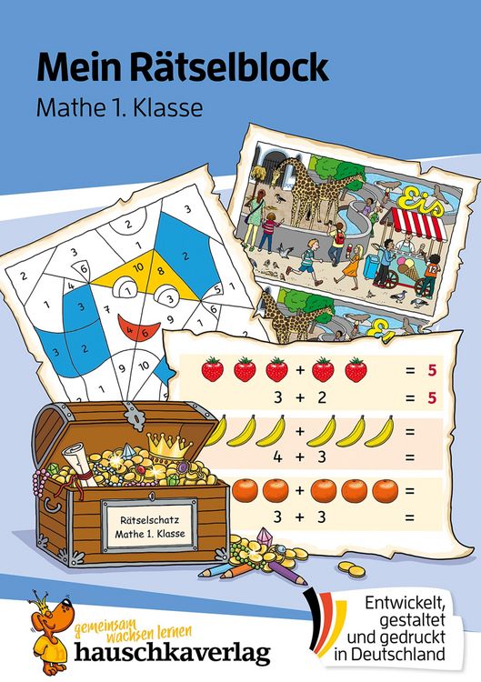 Produktbild: Mein R&auml;tselblock Mathe 1. Klasse
