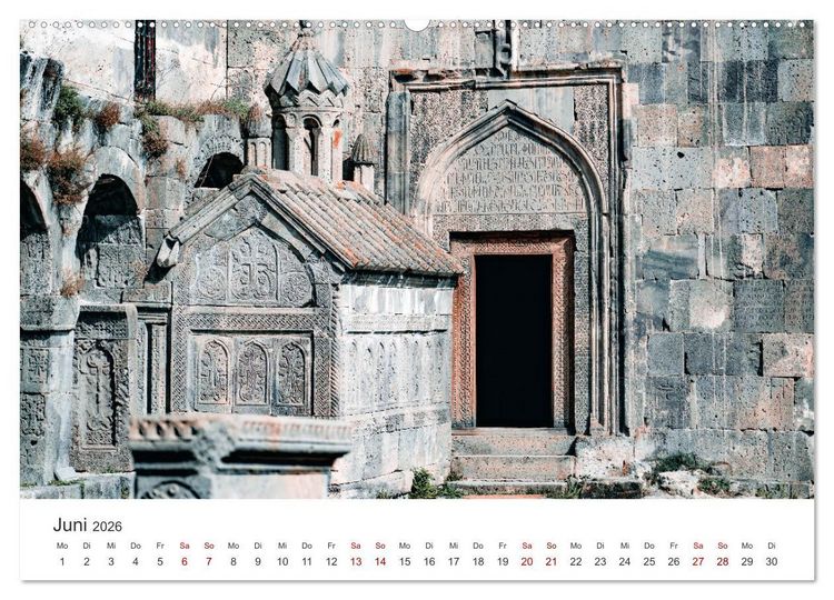 Produktbild: Armenien - Wo die Geschichte ihre Stimme erhebt (Wandkalender 2026 DIN A2 quer), CALVENDO Monatskalender