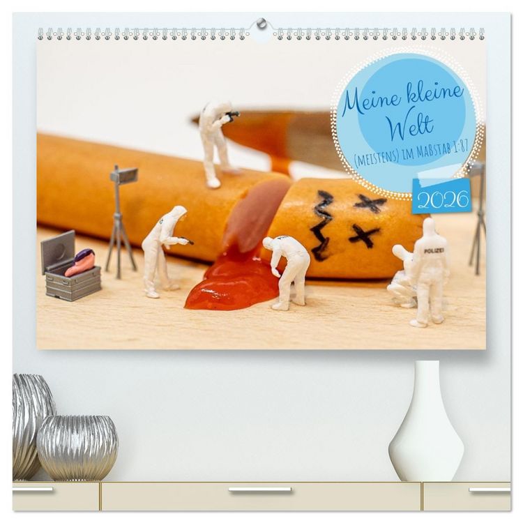 Produktbild: Meine kleine Welt (hochwertiger Premium Wandkalender 2026 DIN A2 quer), Kunstdruck in Hochglanz