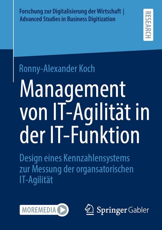 Produktbild: Management von IT-Agilit&auml;t in der IT-Funktion