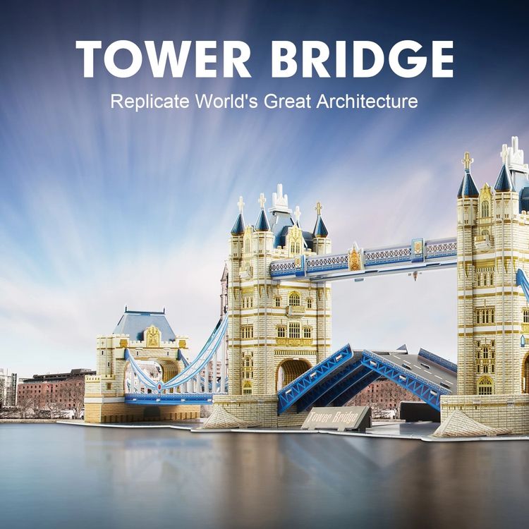 Produktbild: CUBICFUN - 3D Puzzle Tower Bridge 120 Teile