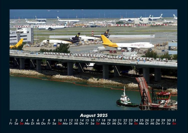 Produktbild: Flugzeuge 2025 Fotokalender DIN A4