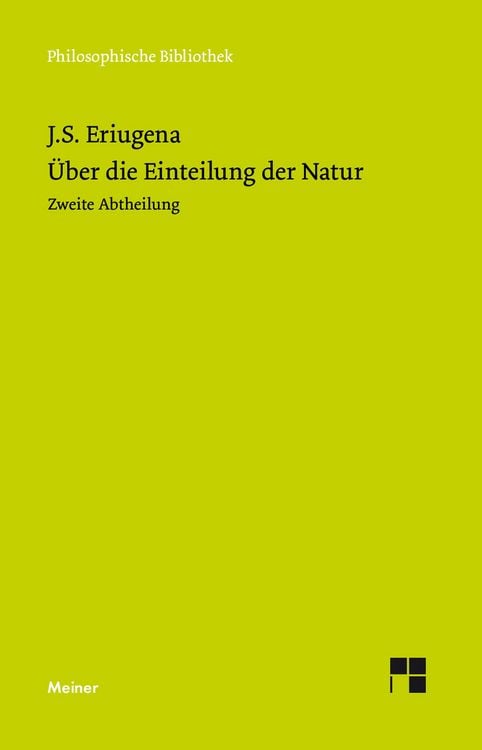 Produktbild: Über die Einteilung der Natur 2