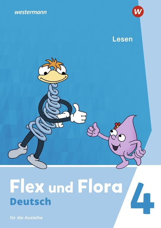Produktbild: Flex und Flora 4. Heft Lesen: Für die Ausleihe (Druckschrift)