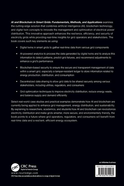Produktbild: AI and Blockchain in Smart Grids