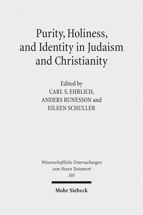 Produktbild: Purity, Holiness, and Identity in Judaism and Christianity