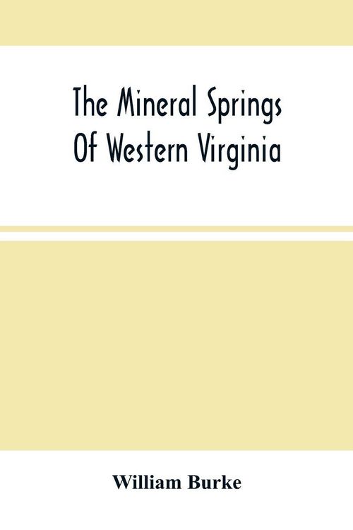 Produktbild: The Mineral Springs Of Western Virginia