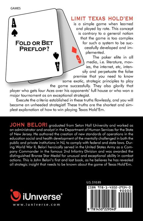 Produktbild: Twenty-Five Absolute and Undeniable Truths about Texas Hold'em