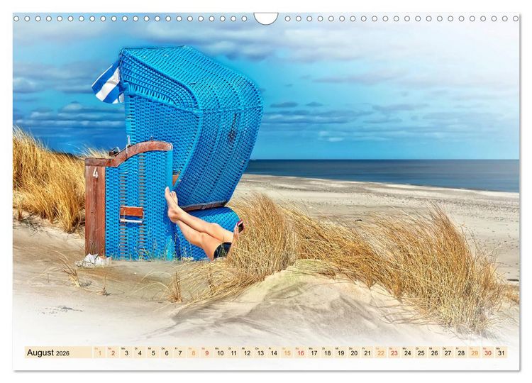 Produktbild: Friesland - Watt und Nordsee (Wandkalender 2026 DIN A3 quer), CALVENDO Monatskalender