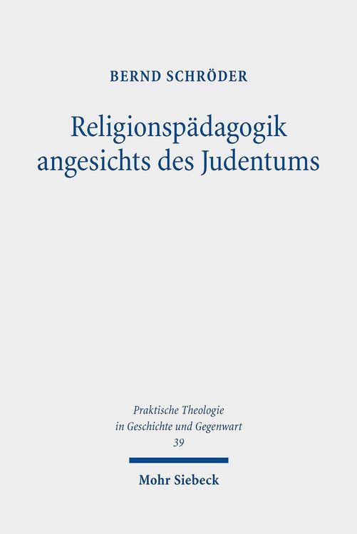 Produktbild: Religionsp&auml;dagogik angesichts des Judentums