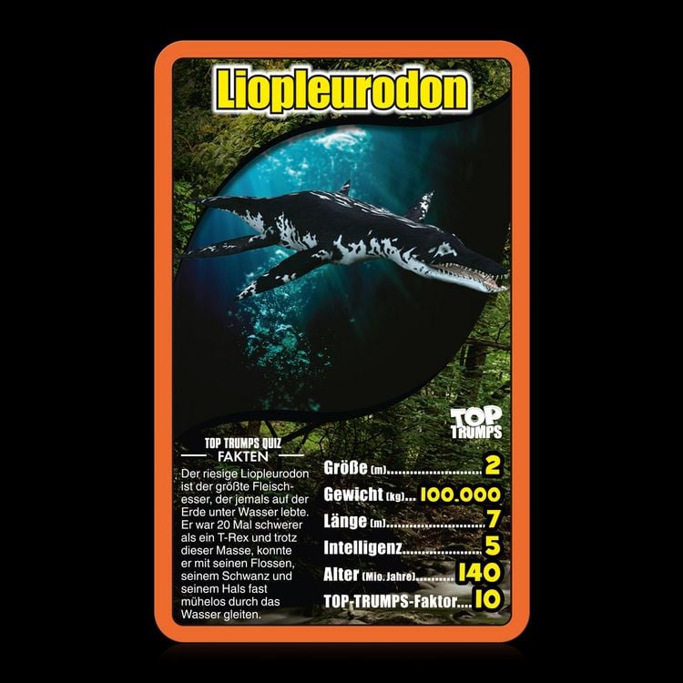 Top trumps match - Dinosauri. Gioco da tavolo - Winning Moves - Giochi