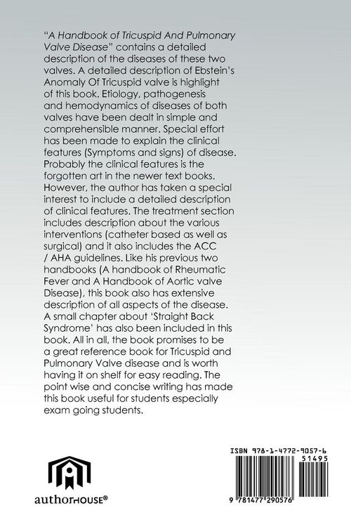 Produktbild: A Handbook Of Tricuspid and Pulmonary Valve Disease