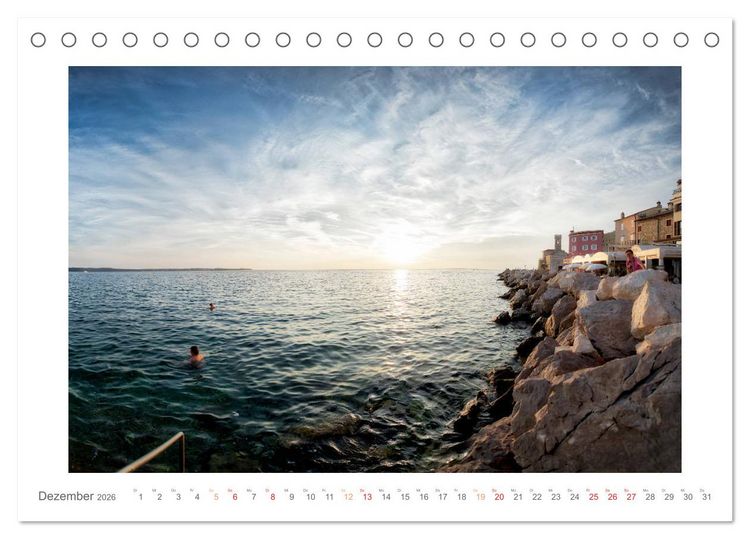 Produktbild: PIRAN! (Tischkalender 2026 DIN A5 quer), CALVENDO Monatskalender