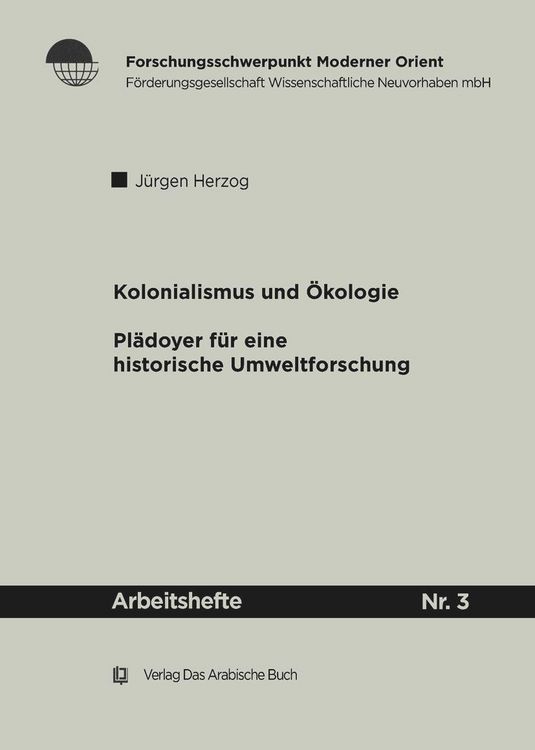 Produktbild: Kolonialismus und &Ouml;kologie