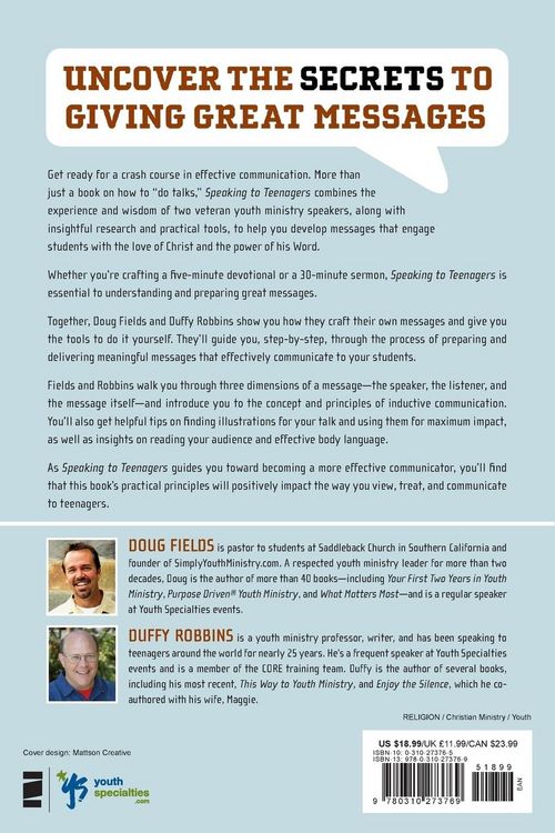 Produktbild: The Speaking to Teenagers