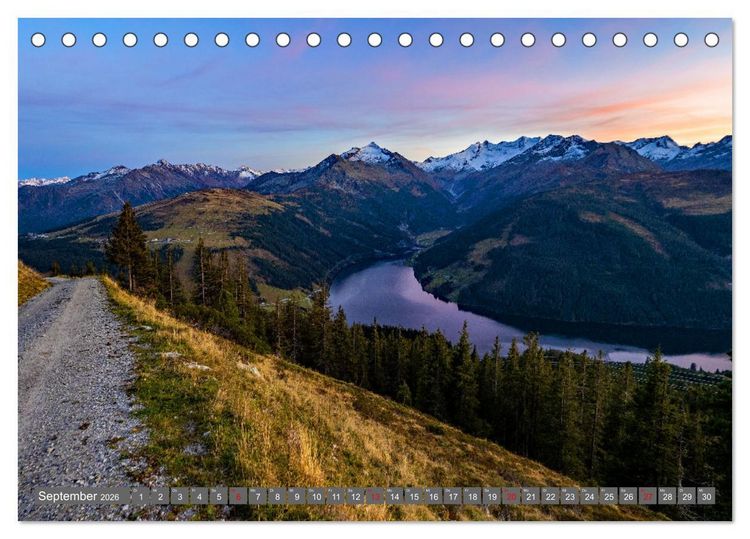 Produktbild: K&ouml;nigsleiten am Gerlospass (Tischkalender 2026 DIN A5 quer), CALVENDO Monatskalender