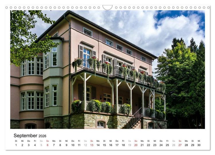 Produktbild: Bad Soden am Taunus (Wandkalender 2026 DIN A3 quer), CALVENDO Monatskalender