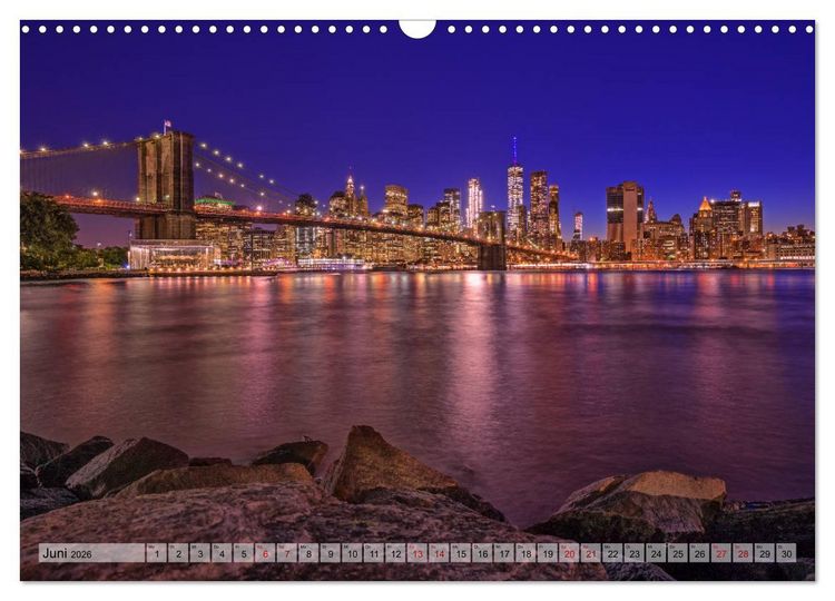 Produktbild: Faszination Br&uuml;cken (Wandkalender 2026 DIN A3 quer), CALVENDO Monatskalender