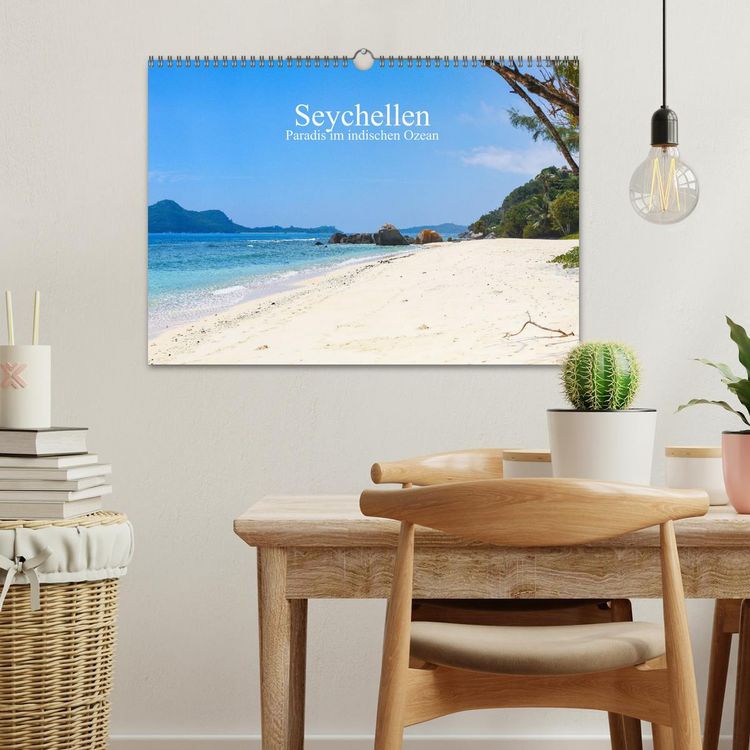Produktbild: Seychellen - Paradis im indischen Ozean (Wandkalender 2026 DIN A3 quer), CALVENDO Monatskalender