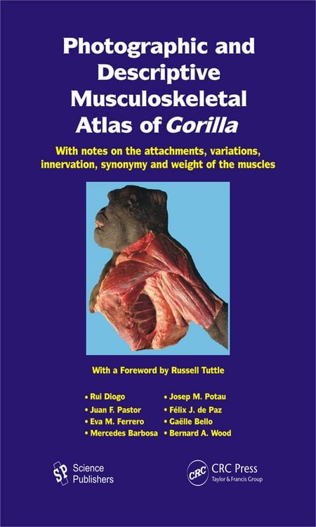 Produktbild: Photographic and Descriptive Musculoskeletal Atlas of Gorilla