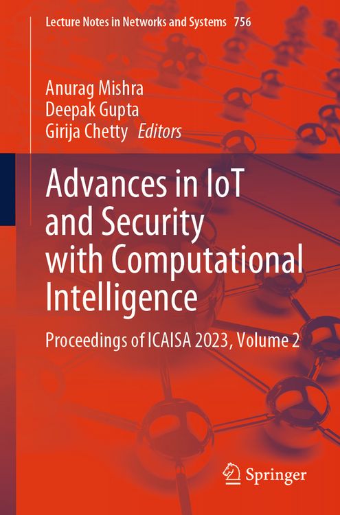 Produktbild: Advances in IoT and Security with Computational Intelligence