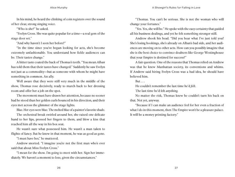 Produktbild: A Showgirl's Rules for Falling in Love