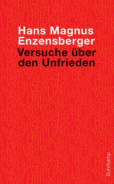 Produktbild: Versuche &uuml;ber den Unfrieden
