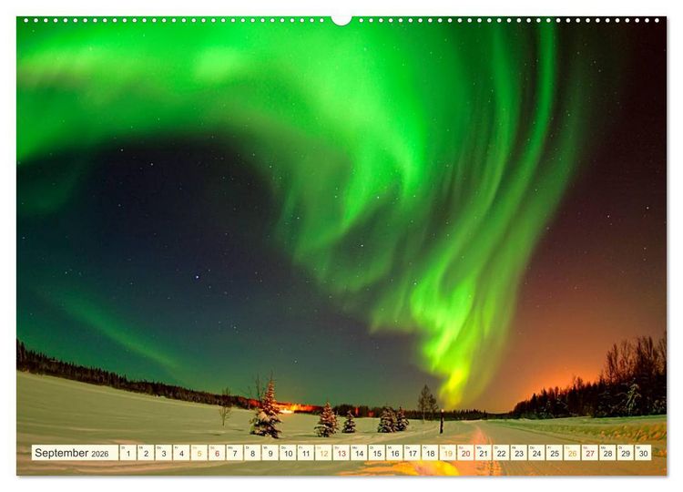 Produktbild: B&uuml;hne frei f&uuml;r - Alaska (Wandkalender 2026 DIN A2 quer), CALVENDO Monatskalender