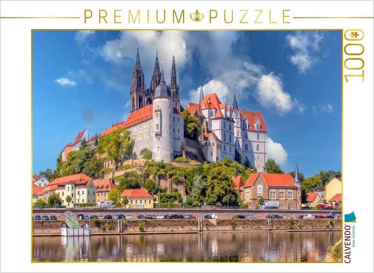 Produktbild: CALVENDO Puzzle Die Albrechtsburg in Mei&szlig;en | 1000 Teile Lege-Gr&ouml;&szlig;e 64x48cm Foto-Puzzle f&uuml;r gl&uuml;ckliche Stunden